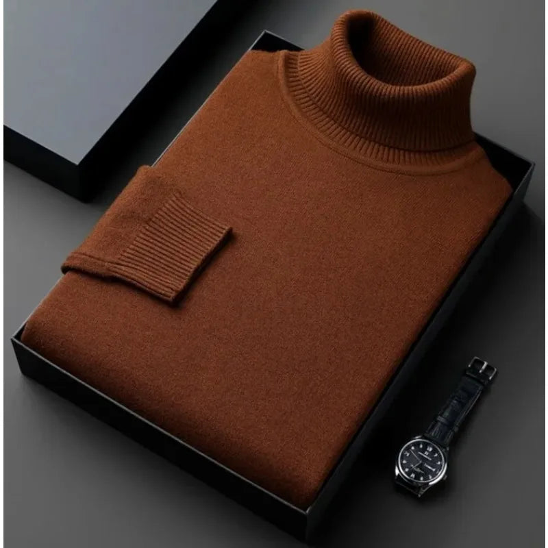 Vexaroa Men's Anti-Pilling Turtleneck Sweater — product image 32