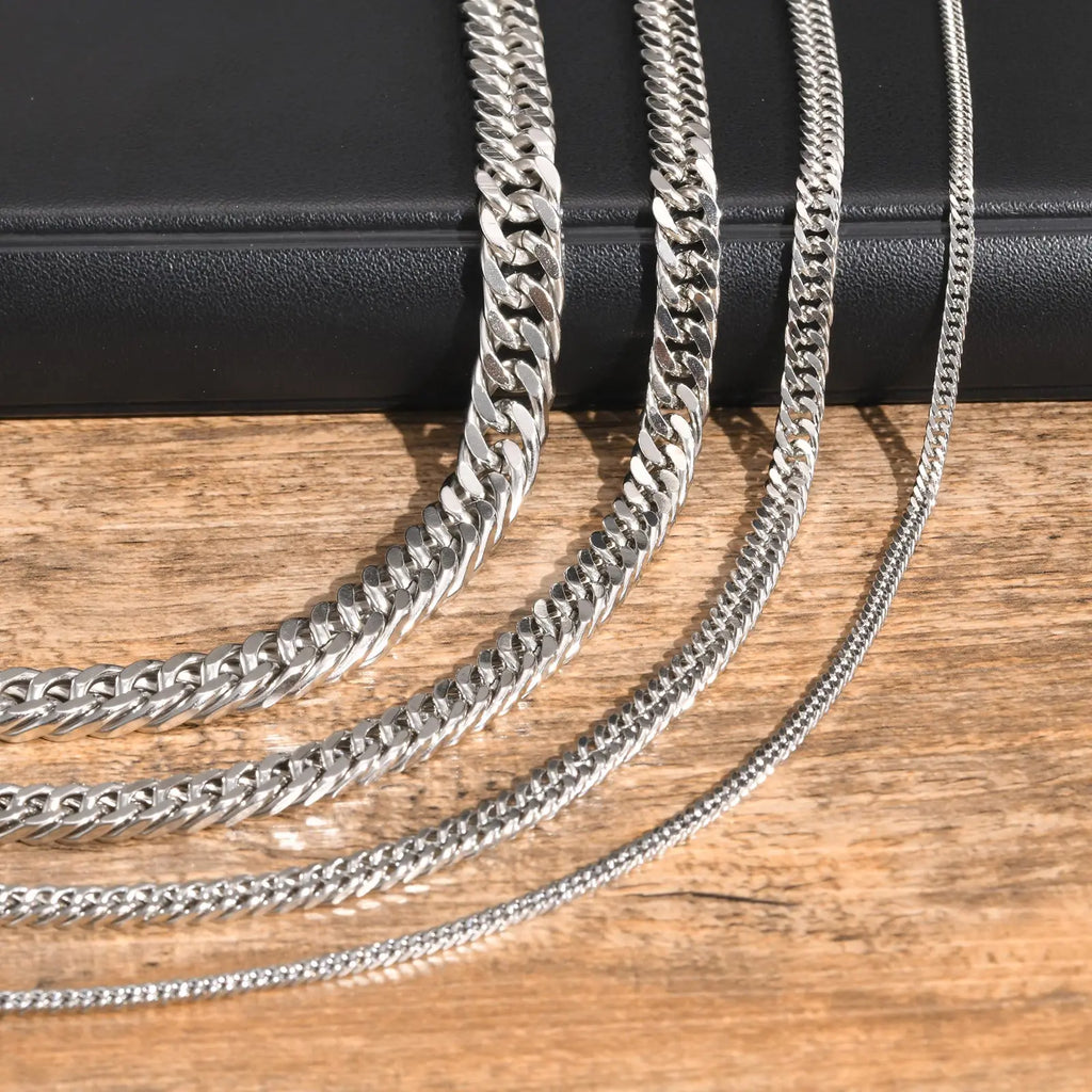 Vexaroa Chunky Stainless Steel Cuban Chain Necklace — Vexaroa product image 6