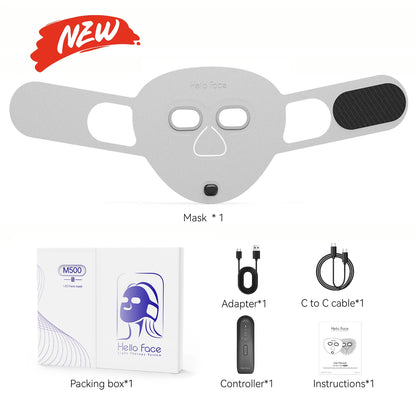 Vexaroa Wireless Red Light & Near-Infrared LED Facial Mask