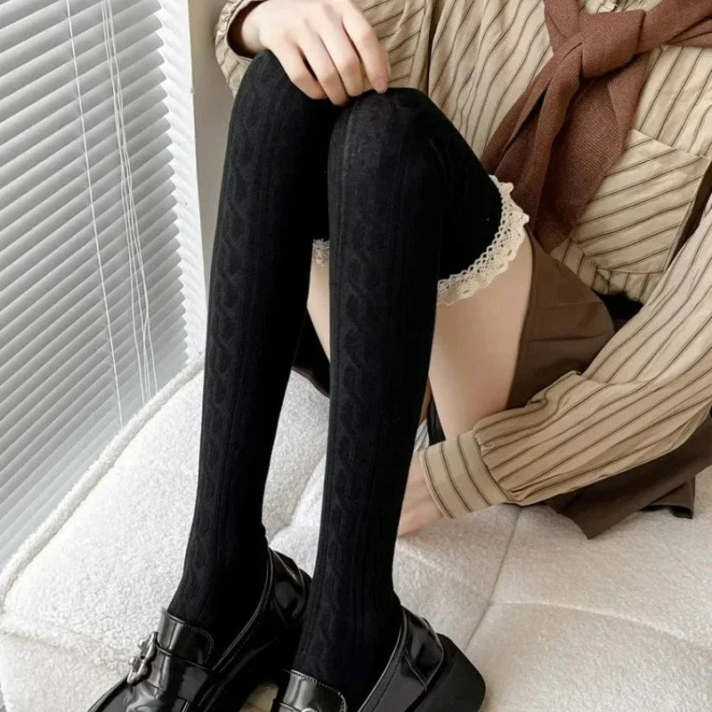 Vexaroa Women's Lace-Up Over-the-Knee Socks — product image 5