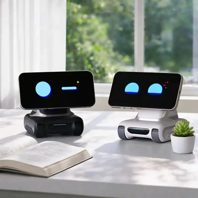 looi robot smartphone looi robot chatgpt large model English voice dialogue visual recognition interactive smart toy gift