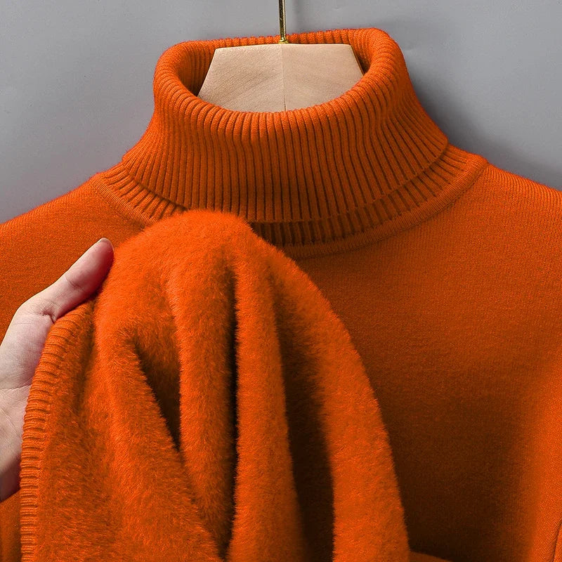 Vexaroa Men's Anti-Pilling Turtleneck Sweater