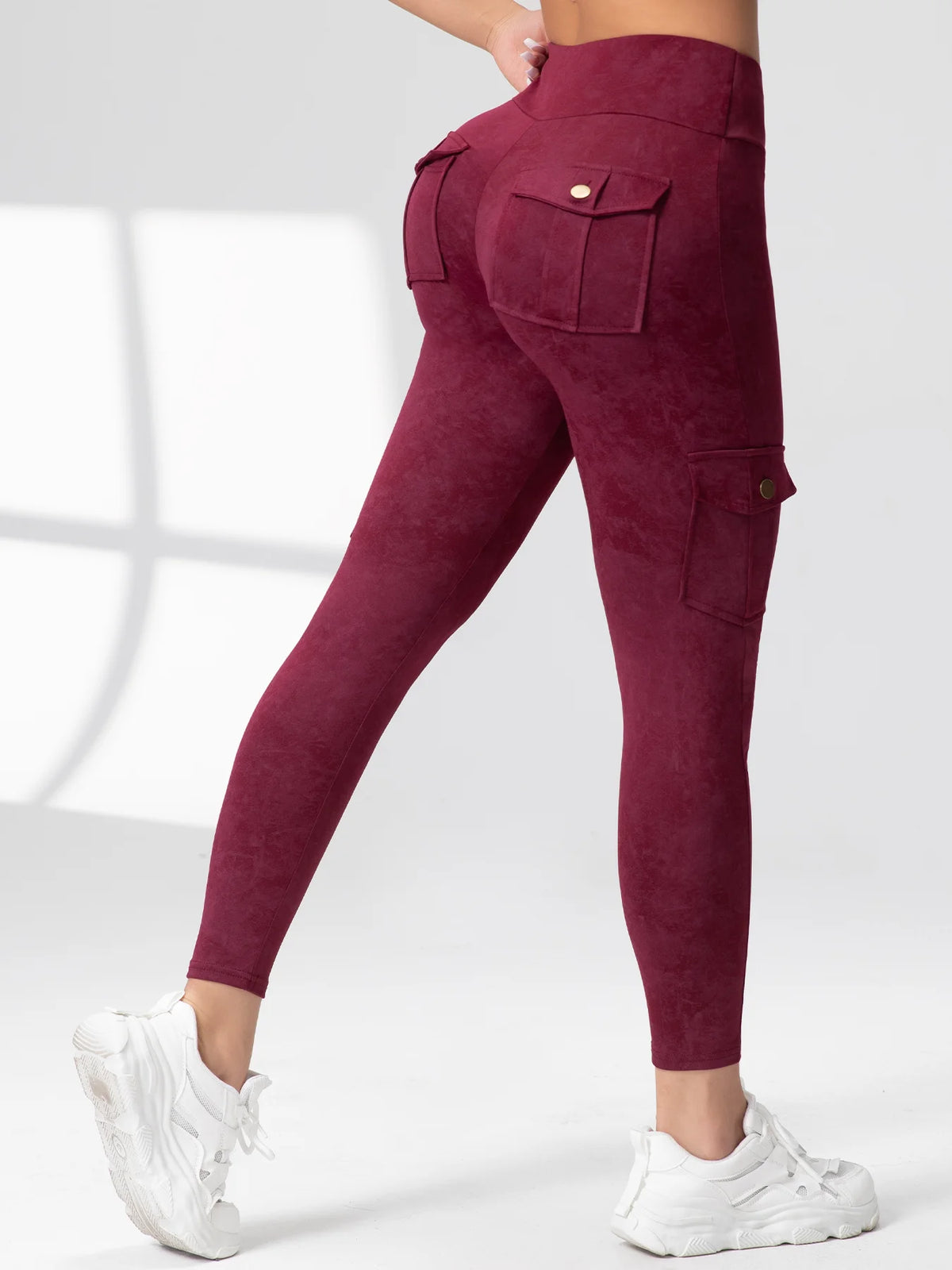 Vexaroa Women's Pocket High-Waist Sport Leggings