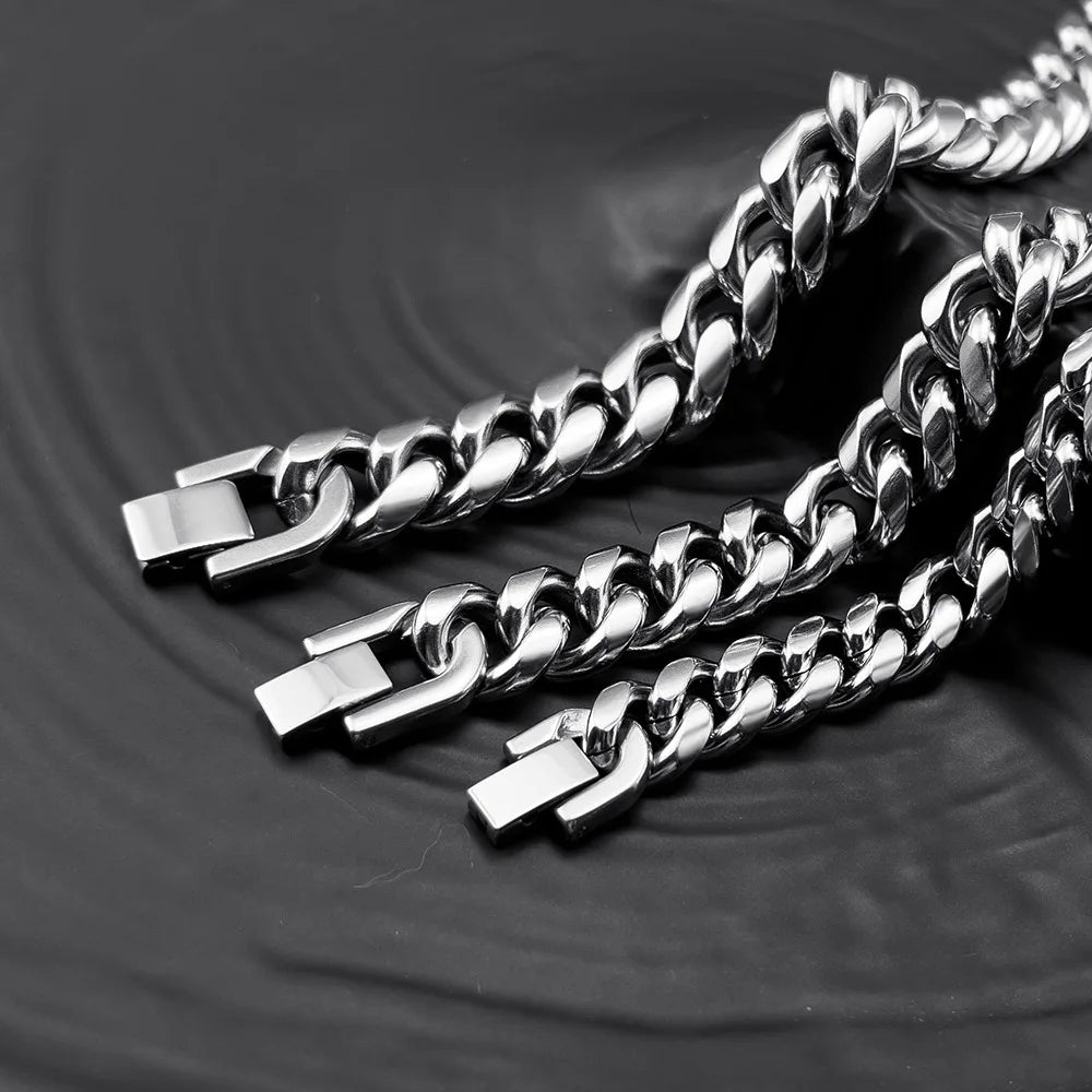 Vexaroa 7–15mm Stainless Steel Chain Necklace — Vexaroa product image 2