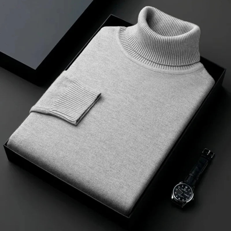 Vexaroa Men's Anti-Pilling Turtleneck Sweater — product image 38