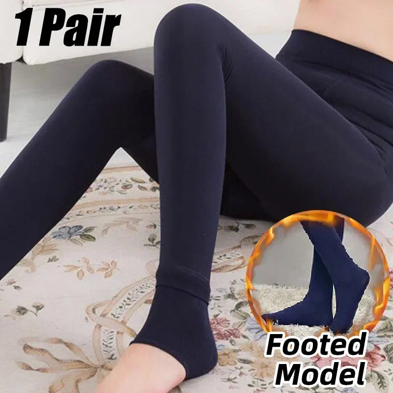 Vexaroa Women's Fleece-Lined Winter Thermal Leggings