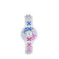 Vexaroa Butterfly Diamond 925 Silver Women's Luxury Watch