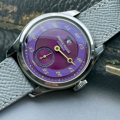 Vexaroa Jumping Hour Automatic Watch, 38mm Vintage Men's Date Dial