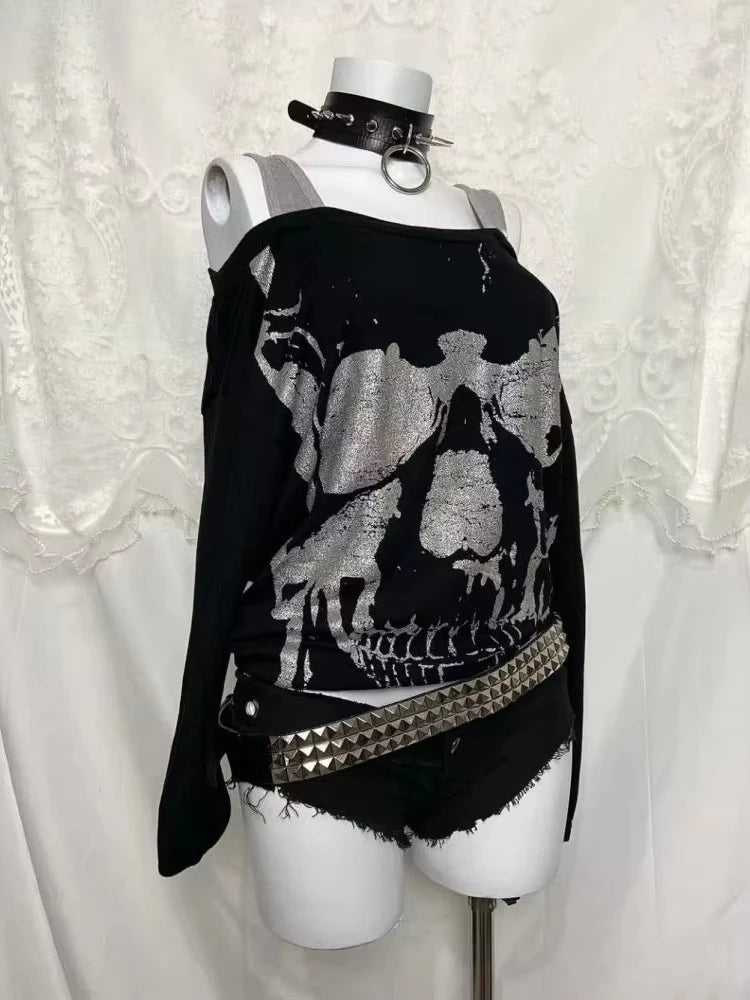 Vexaroa Y2K Emo Fairycore Graphic Top product image 6 | Vexaroa
