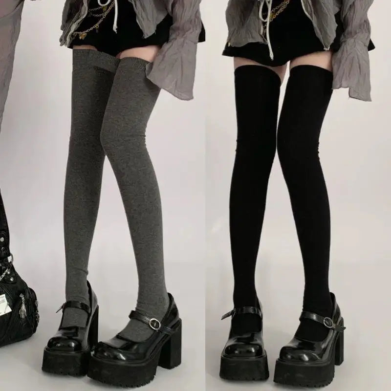 Vexaroa Women's 80cm Cotton Over-the-Knee Socks — product image 6