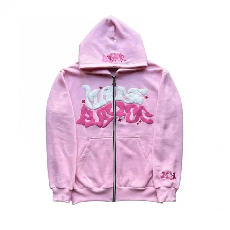 Vexaroa Fleece Print Zip-Up Hoodie product image 5 | Vexaroa