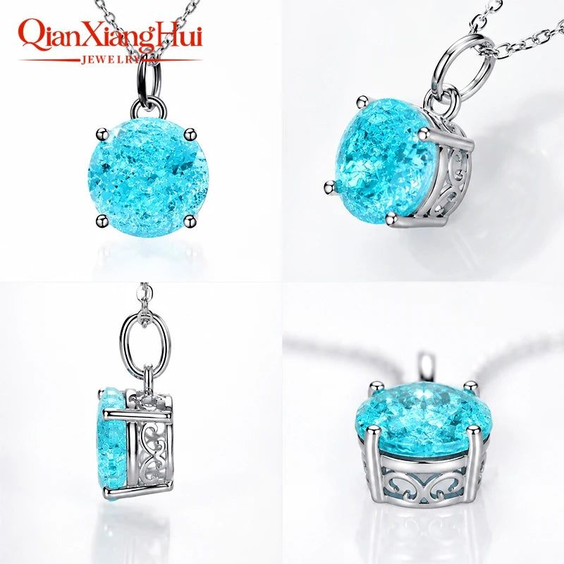 Vexaroa 9mm Neon Blue Green YAG Pendant - product image 5