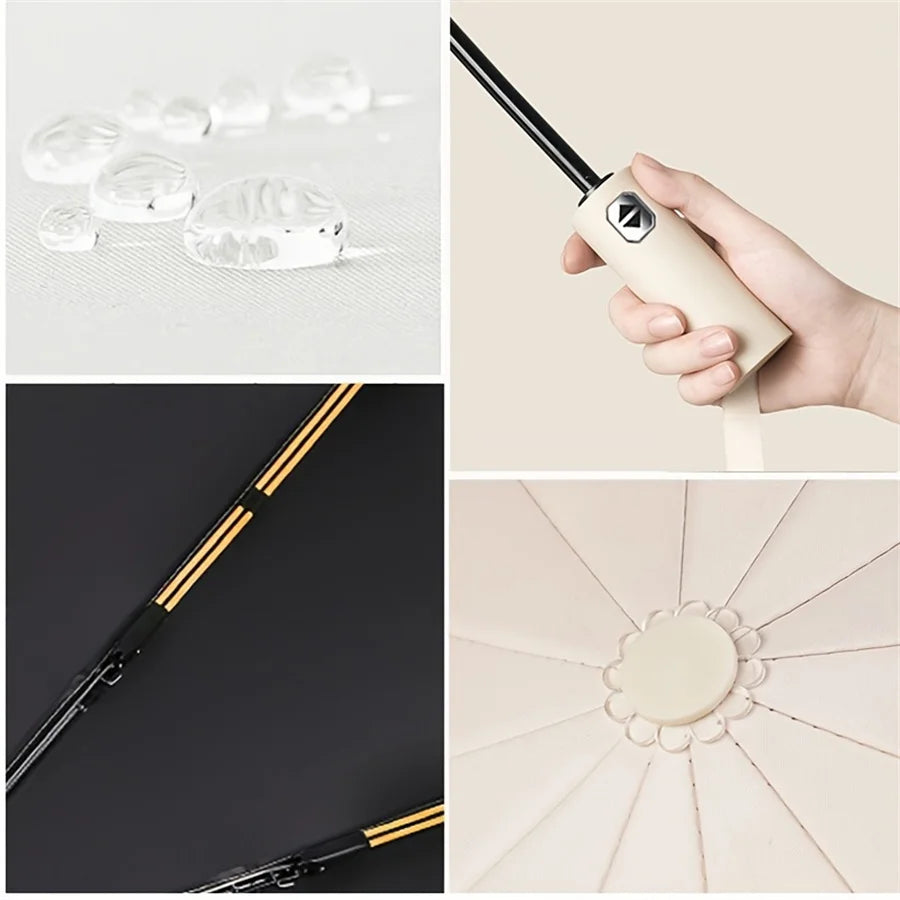 Vexaroa Automatic Folding UV-Resistant Umbrella