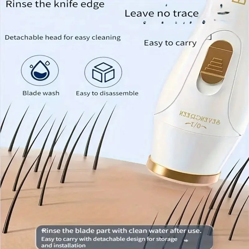 Vexaroa 3-in-1 USB Rechargeable Electric Hair Removal Set
