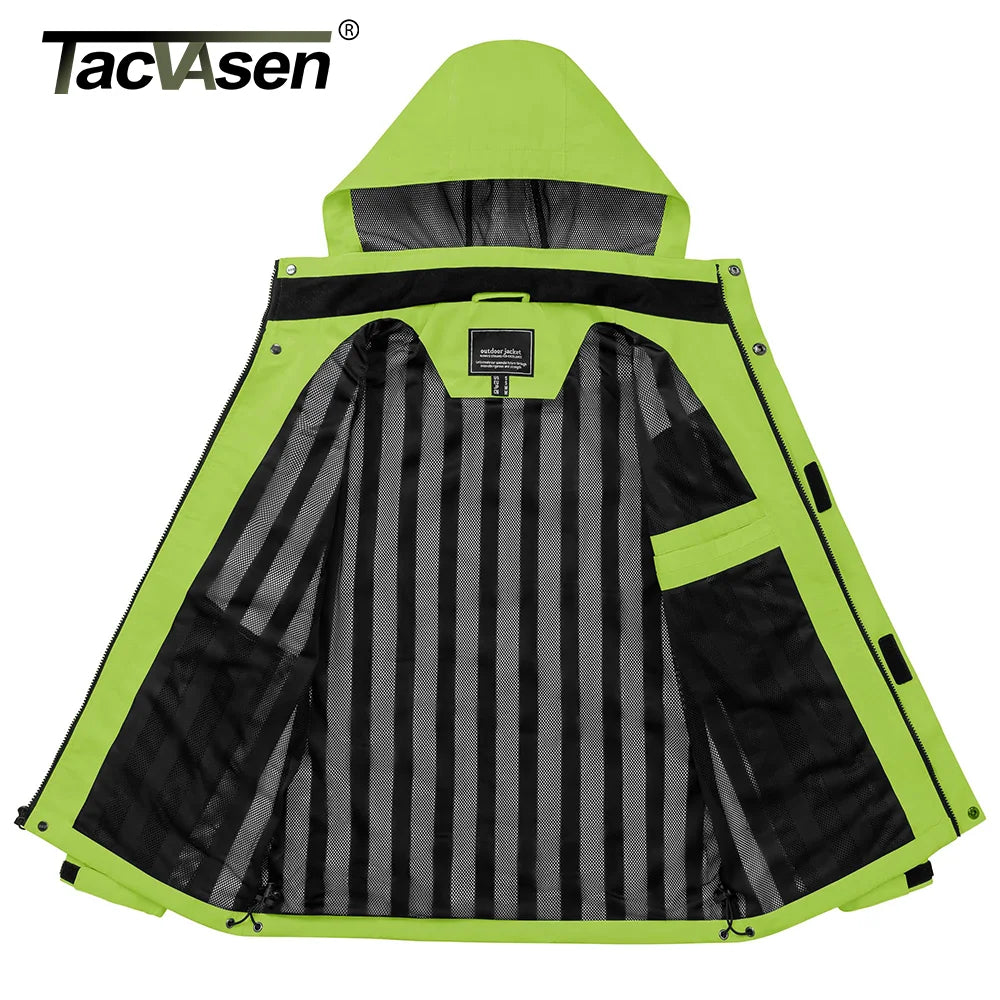 Vexaroa men's lightweight mesh-lined rain jacket, image 3