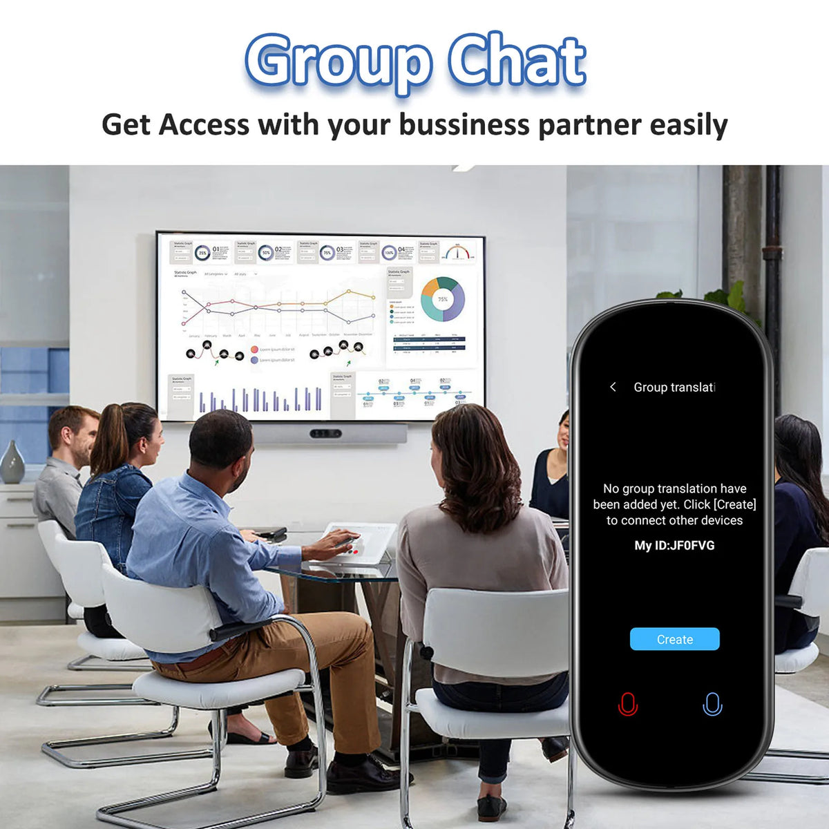 Vexaroa Z2 AI Voice Translator with Touchscreen