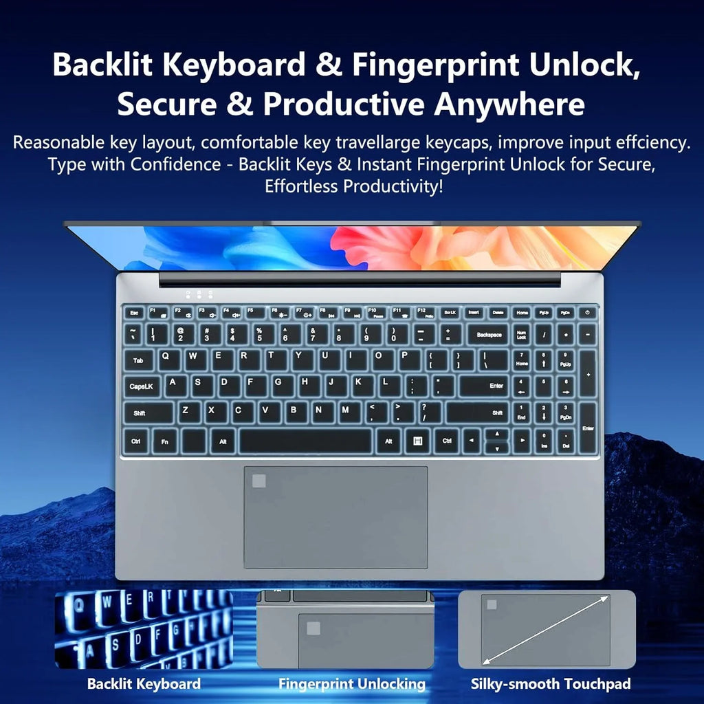 Vexaroa 15.6 4K Intel i9 Office Laptop 16GB RAM product image 3