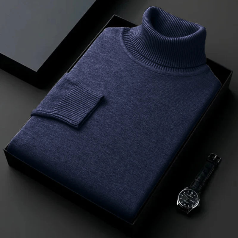 Vexaroa Men's Anti-Pilling Turtleneck Sweater — product image 4