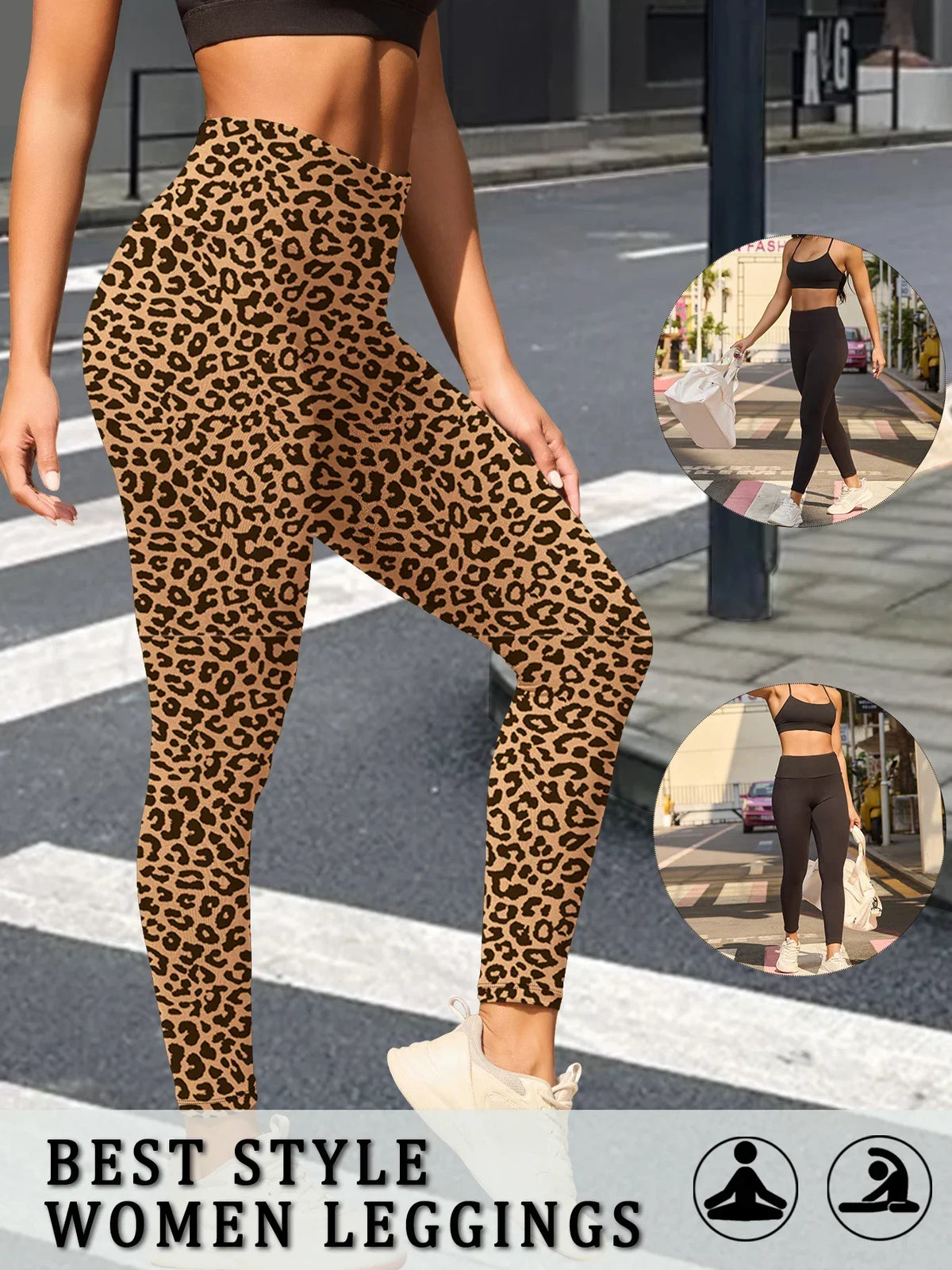 Vexaroa Super Soft High-Waist Tummy Control Leggings