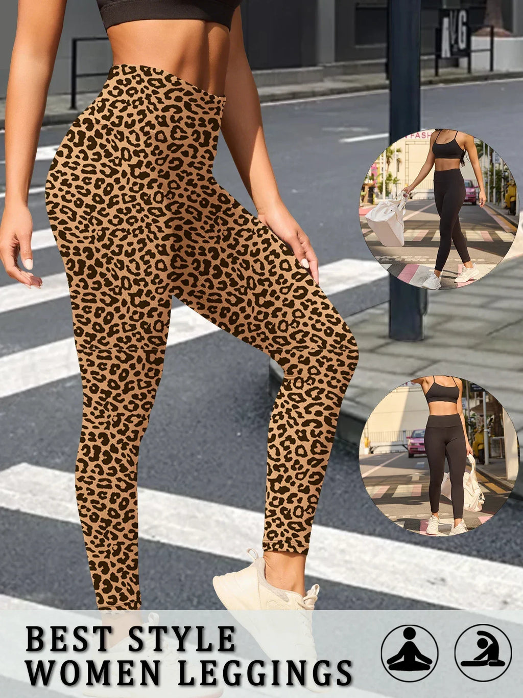 Vexaroa Super Soft High-Waist Tummy Control Leggings