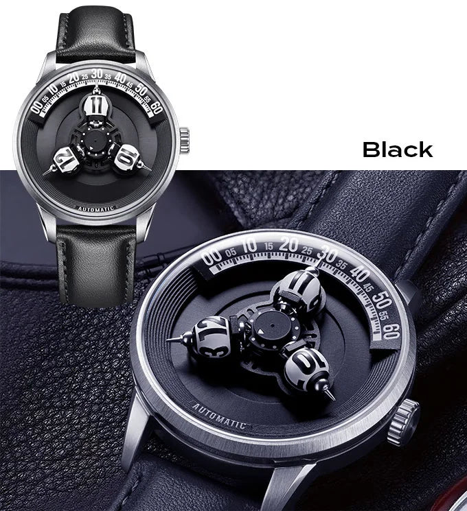 Vexaroa 41mm Men's Luxury Mechanical Watch Miyota 8215