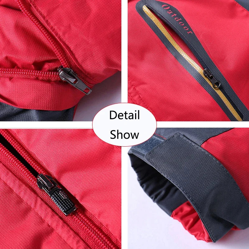Vexaroa men's fleece-lined hooded winter jacket, image 3