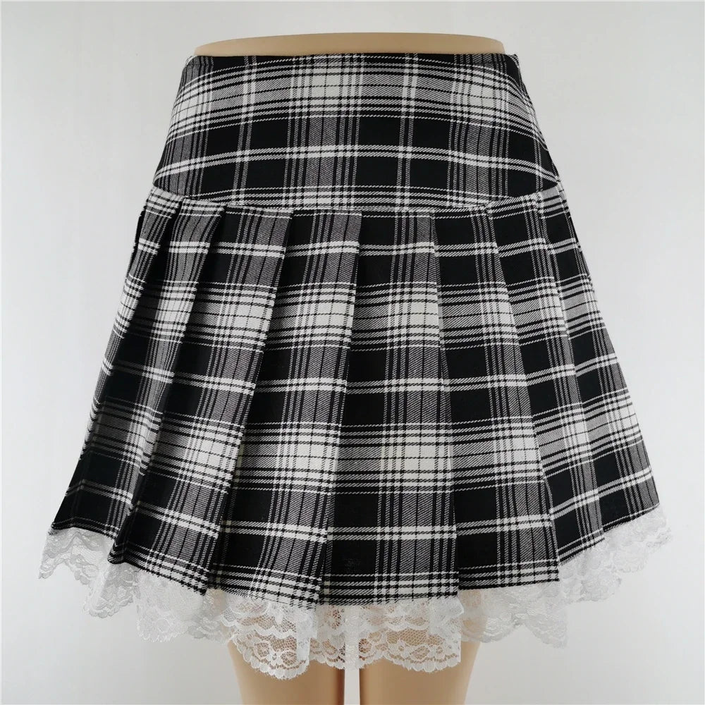 Vexaroa Mini Skirt – Bandage High Waist Streetwear