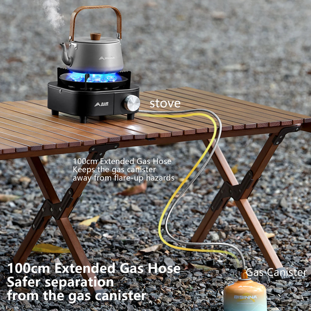 Vexaroa portable camping gas stove – product view 3
