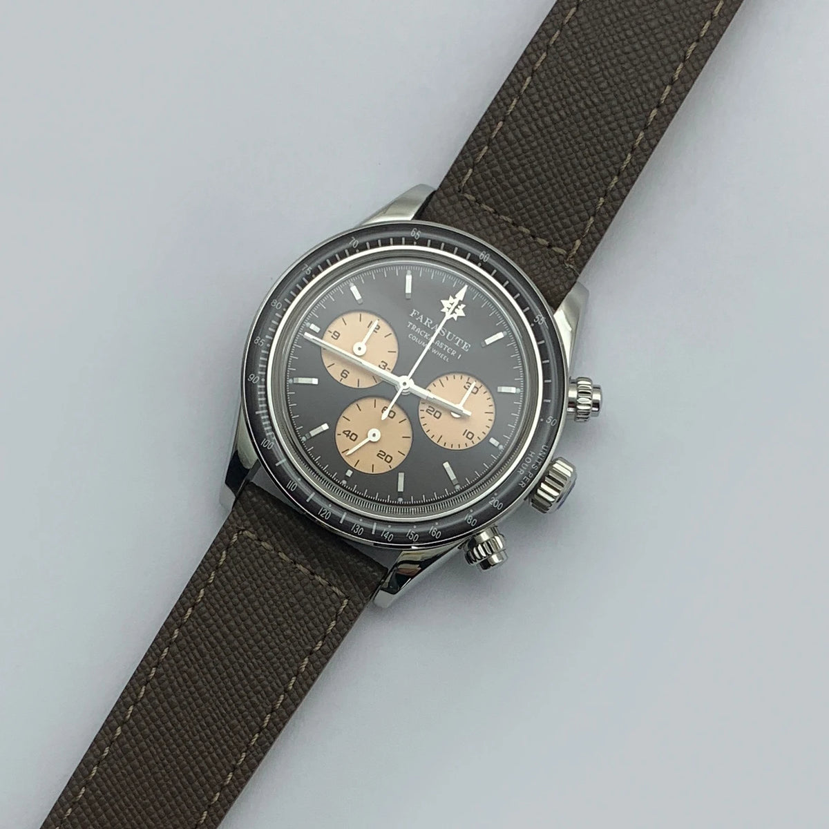 39 mm Chronograph Automatic Watch for Men, Sapphire, 5 ATM | Vexaroa