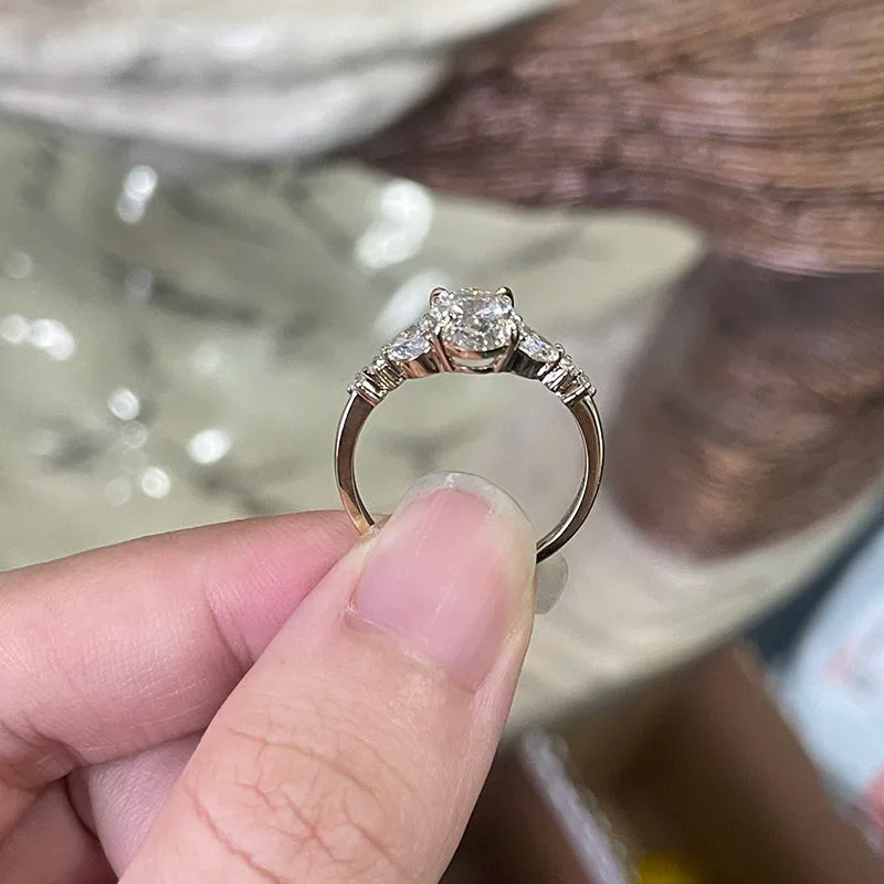 Vexaroa 2ct Oval Lab-Grown Diamond Ring, 14K Gold - product image 4