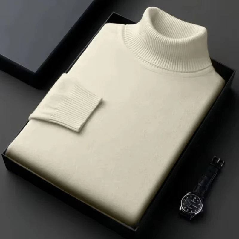 Vexaroa Men's Anti-Pilling Turtleneck Sweater — product image 30