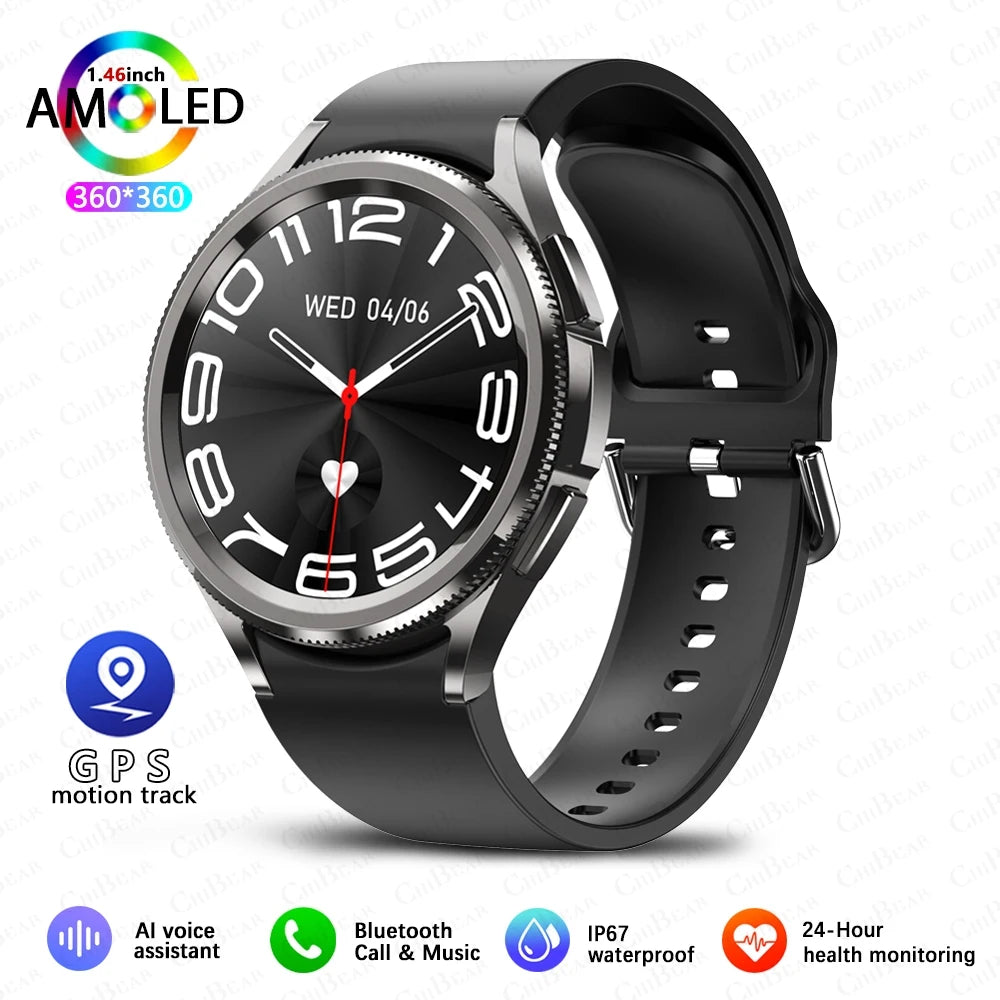 Vexaroa Watch 6 Classic GPS Bluetooth Smartwatch