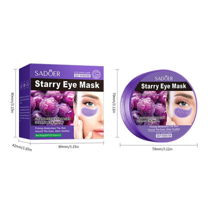 Vexaroa 60pcs Collagen Eye Mask Anti Dark Circles Anti-Aging