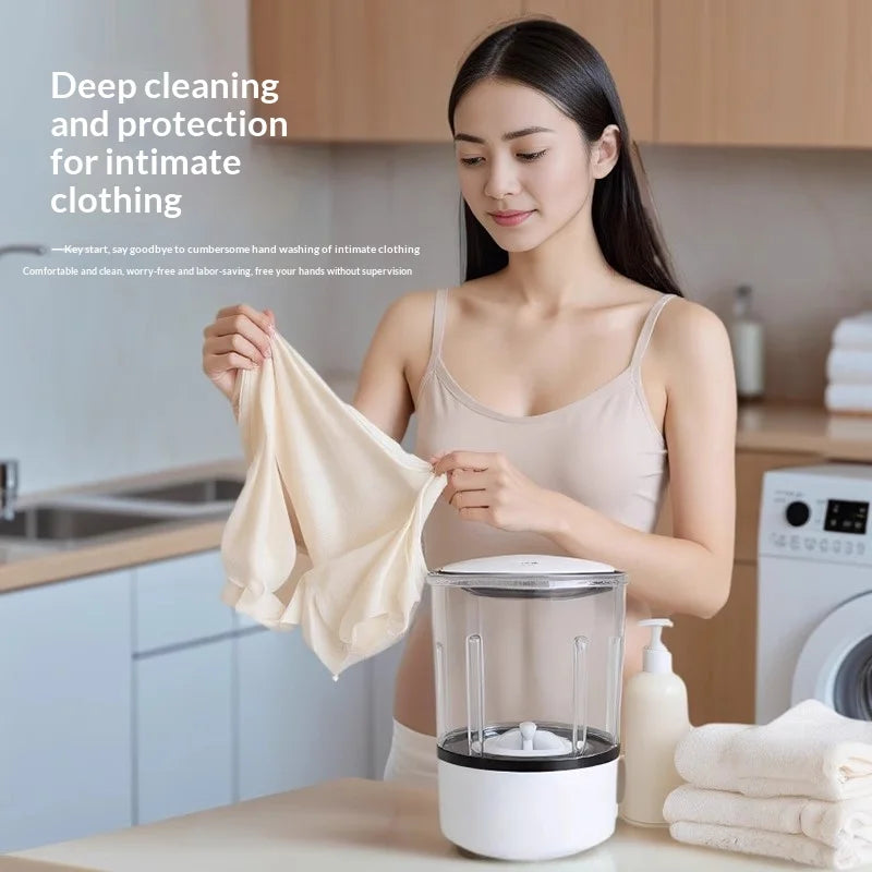 Vexaroa Mini 2L Portable LED Washing Machine product image 2