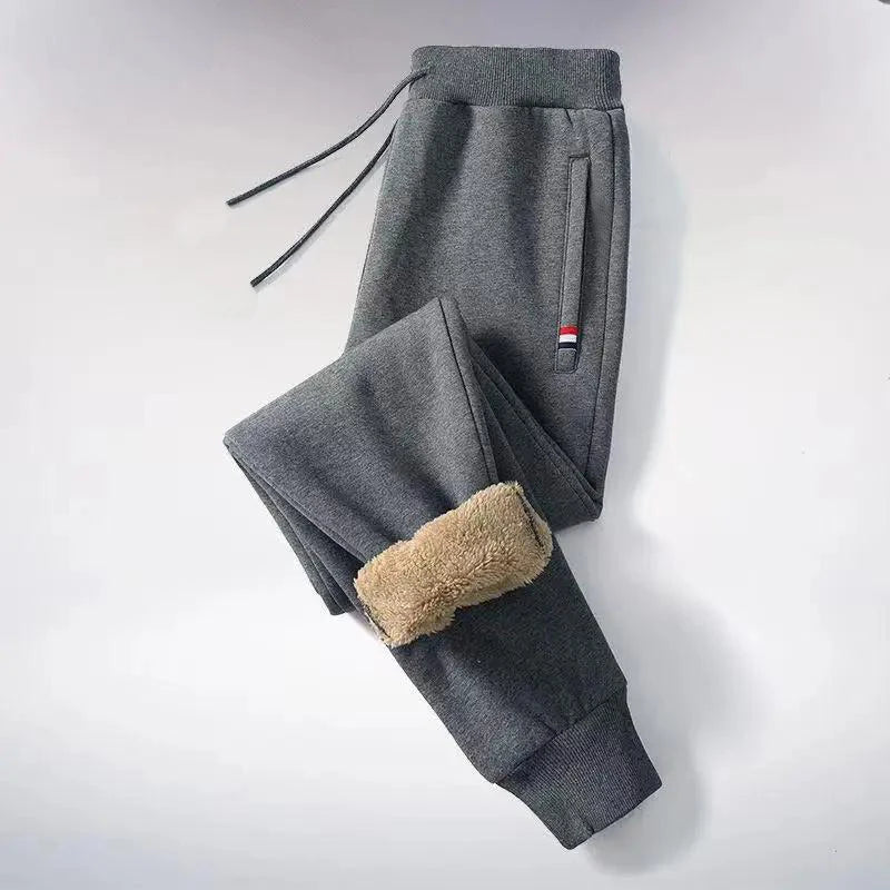 Vexaroa Men's Lambswool Fleece Jogger Pants