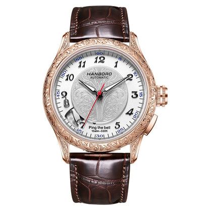 Vexaroa Men's 100M Automatic Alarm Watch with Sapphire