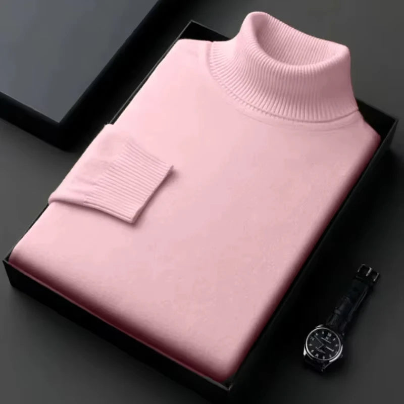 Vexaroa Men's Anti-Pilling Turtleneck Sweater — product image 12