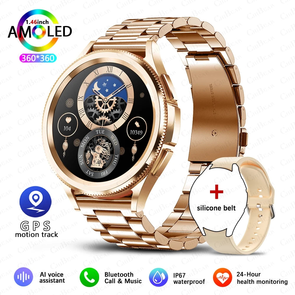 Vexaroa Watch 6 Classic GPS Bluetooth Smartwatch