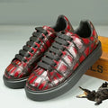 Vexaroa Men's Crocodile Leather Sneakers | Genuine 2026