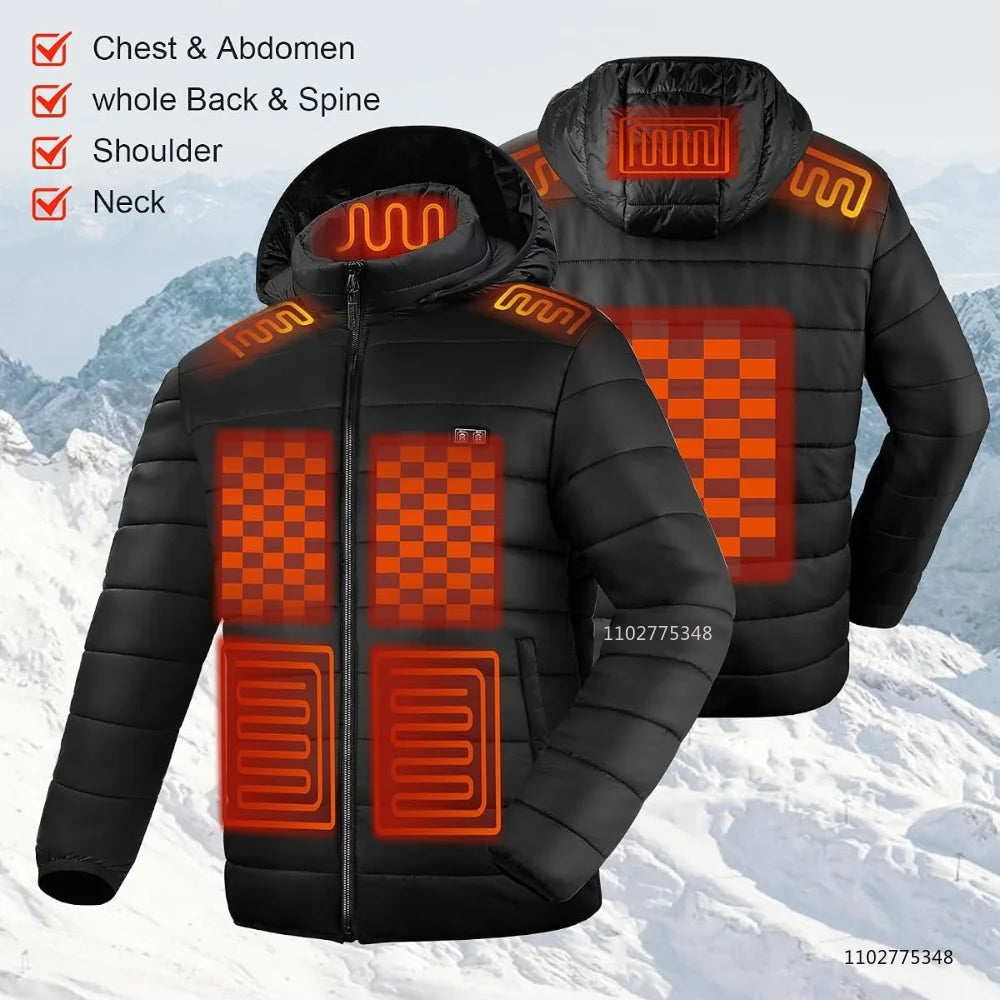 Vexaroa Multi-Zone Heated Jacket with Hood