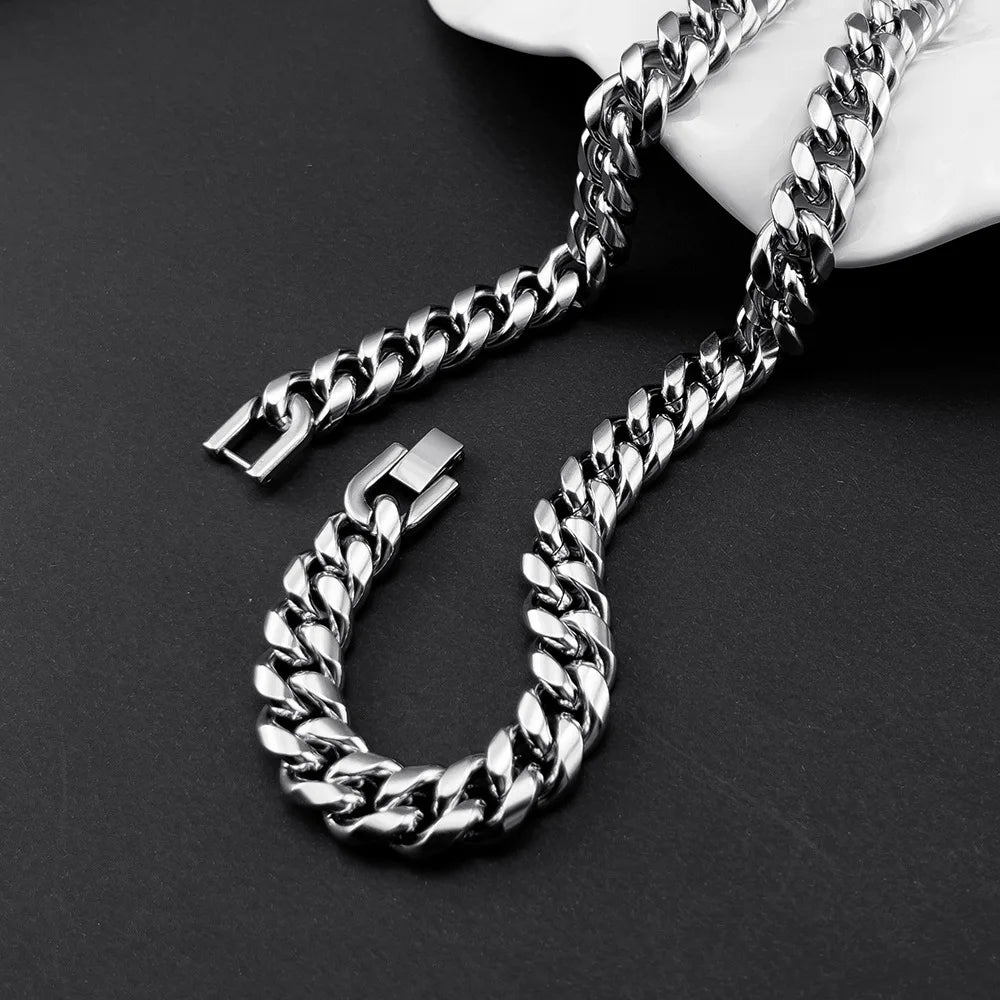 Vexaroa 7–15mm Stainless Steel Chain Necklace — Vexaroa product image 3