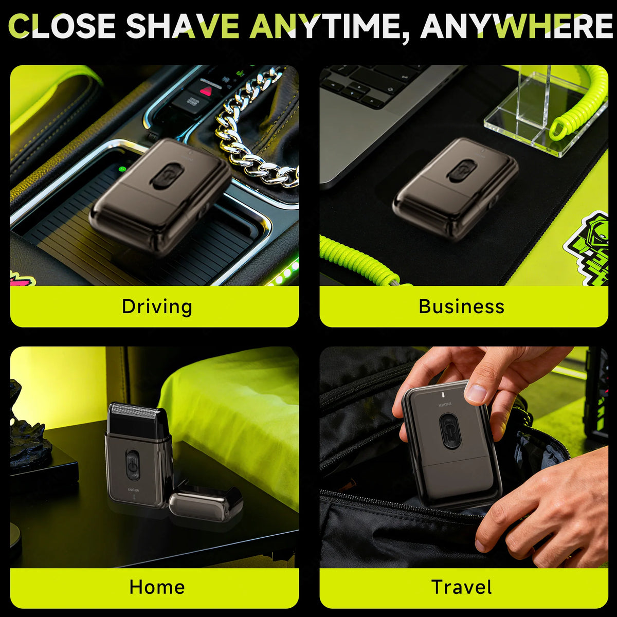 Vexaroa MS003 Compact Foil Shaver with Trimmer - product image 6