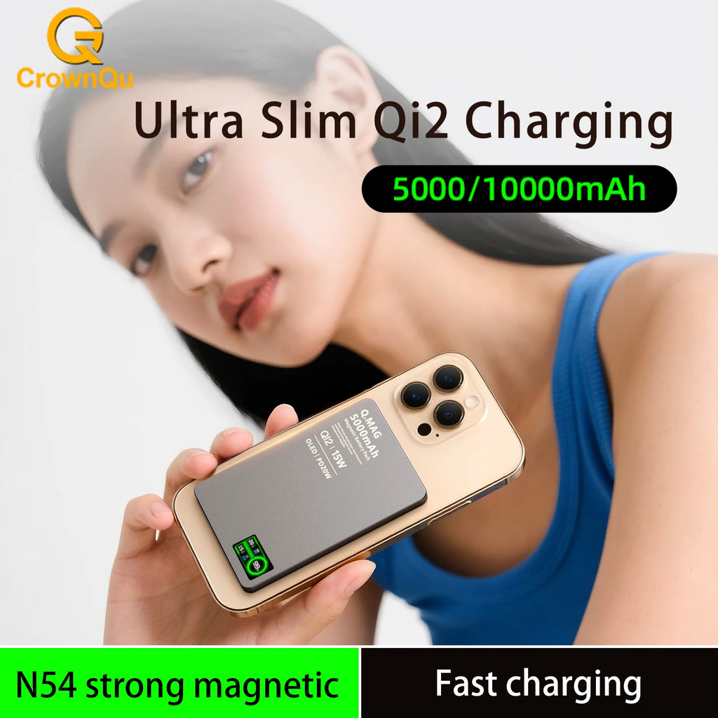 Vexaroa Magnetic Wireless Power Bank 5000/10000mAh iPhone