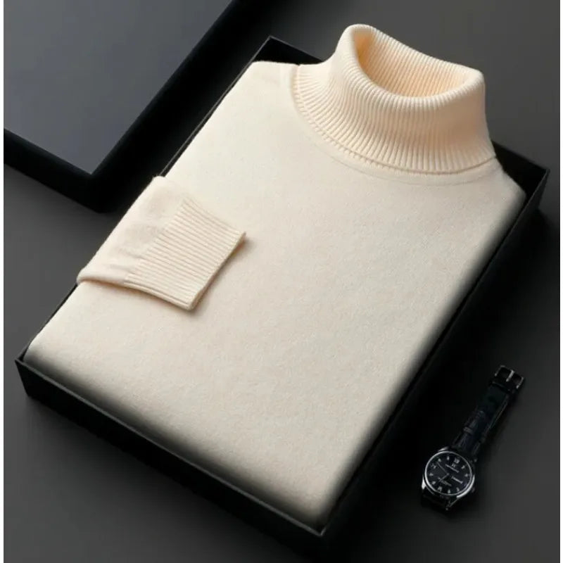 Vexaroa Men's Anti-Pilling Turtleneck Sweater — product image 2