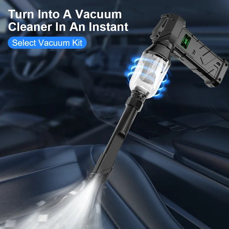 Vexaroa cordless turbo air blower with LED – product view 5