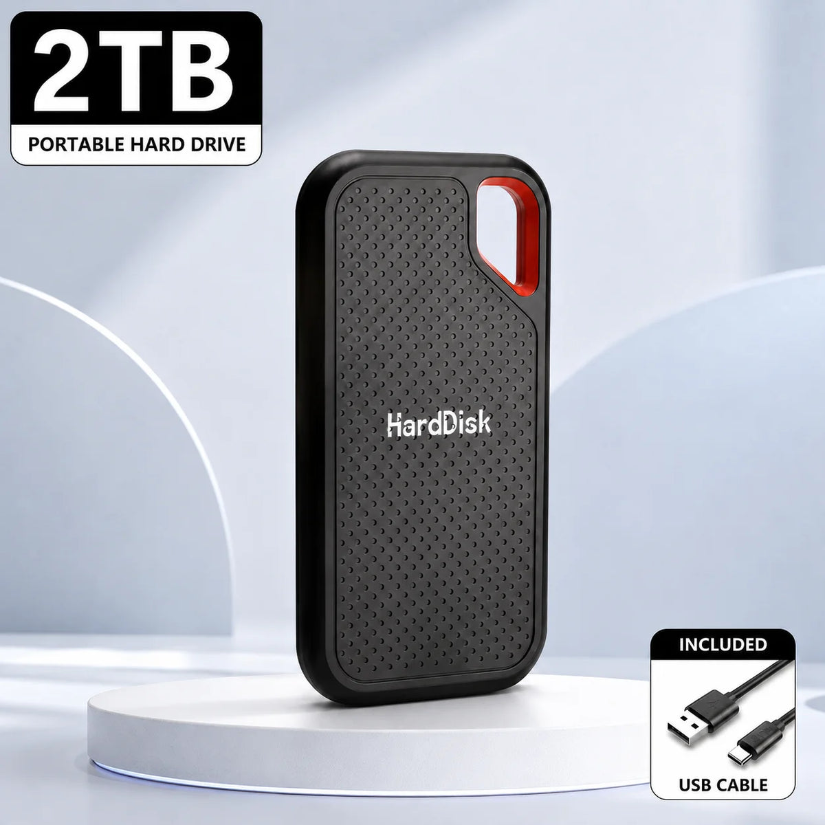 Vexaroa 1TB–2TB USB-C Portable SSD – File Backup Drive