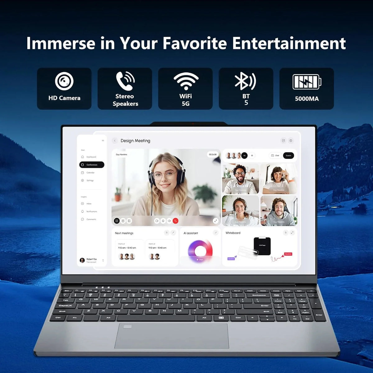 Vexaroa 15.6 4K Intel i9 Office Laptop 16GB RAM product image 5