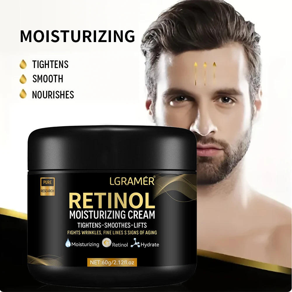 Vexaroa Men's Retinol Face Moisturizer – Anti-Aging & Pore