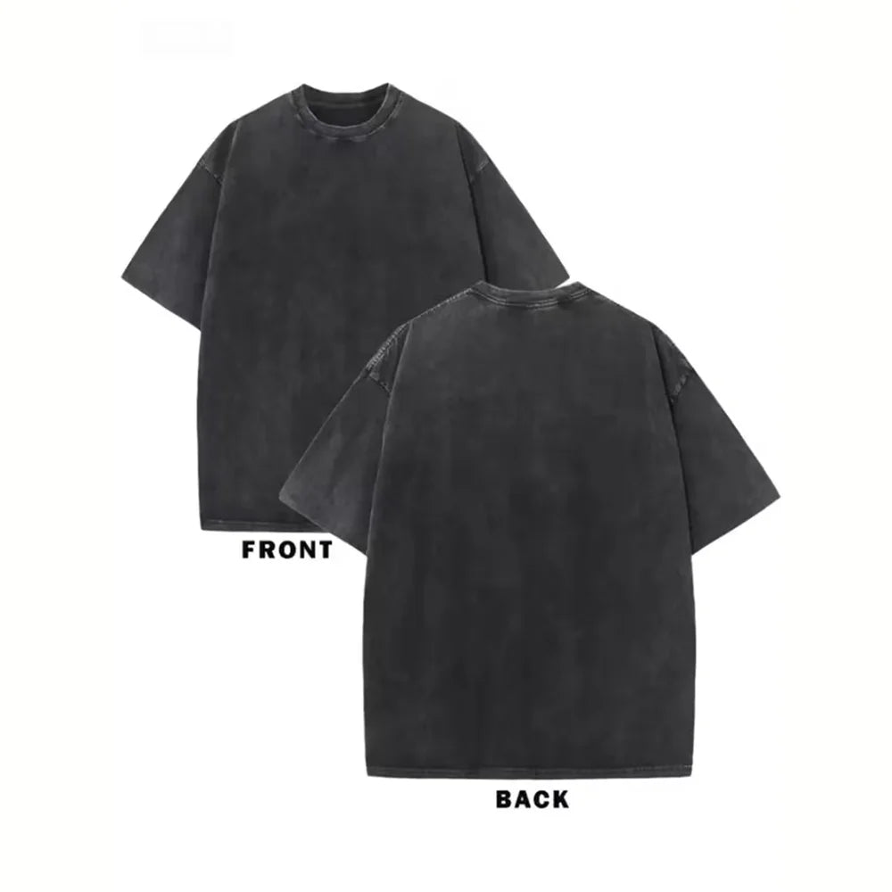 Vexaroa Womens Black Rose Gothic Graphic T-Shirt product photo, view 4