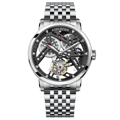 Vexaroa Skeleton Flying Tourbillon Watch for Men | Vexaroa